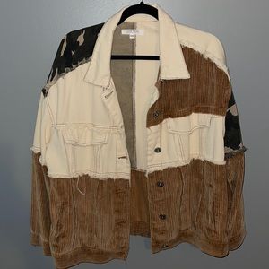 Patchwork Denim Jacket